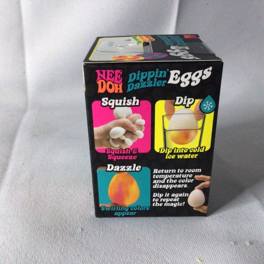 Nee Doh Smooth Sunrise Dippin Dazzler Eggs 2.5” Toy (1 egg per order) - Picture 3 of 6